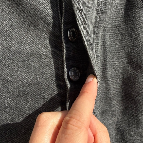 Black Levi's Ribcage Straight Jeans - Picture 5 of 6